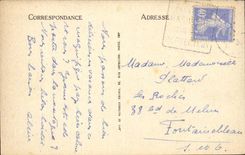 Vezelay - Basilica of the Madeleine - dimension side Right - CPA