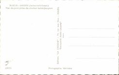 Dieppe - Anblick des genommenen Glockeportaufsatzes Saint Jacques - CPA