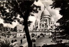 Paris - 18 - La Basilique de Montmartre - Sacre Coeur - CPA 
