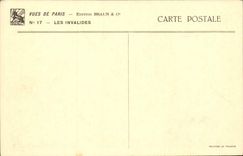 Paris - 7 - Invalidse - CPA