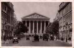 Paris - 8 - the Madeleine and the Street Royal - CPA