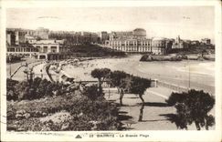 Biarritz - La Grand Plage - CPA 
