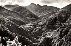 Surroundings of Amelie les Bains - Valley of Mondony - Spanish Border Rock St Saver and Rock of France - CPA