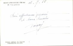 Mont Saint Odile - View - CPA