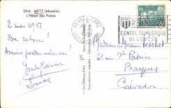 Metz - das Postgebaude - CPA