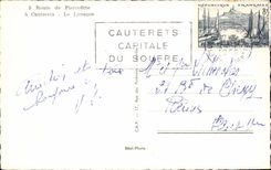 Cauterets - Strasse von Pierrefitte - die Schnecke - CPA