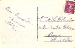 Gavarnie - the Circus seen of the Village - CPA