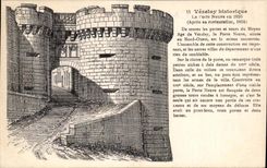 Historical Vezelay CPA the new door in 1820