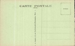 Versailles CPA the castle the park the basin of Latone and large water