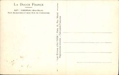 Obernai CPA Alsatian Roof and its nest of storks