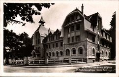 Aix les Bains CPA the church and asylum evangelic Andre Farde