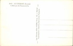 Aix-les-Bains CPA die Abtei von Hautecombe