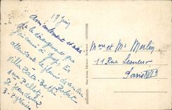 Saint Jean de Luz CPA La pergola La plage