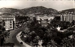 Nice CPA the casino the open-air theater the gardens Albert 1st