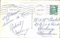 Nice CPA the casino the open-air theater the gardens Albert 1st