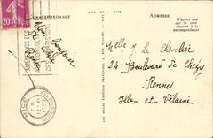 Nice CPA the garden Albert 1st and the municipal casino