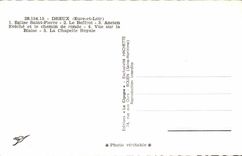 Holy Dreux MODERN CARD Church Pierre Old Belfry eveche Covered way Blaise