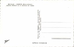 Dreux MODERN CARD Old eveche and the covered way