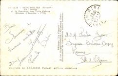 Montpellier CPA Le theatre et la fontaine des trois Graces (Etienne d'Antoine 1776)