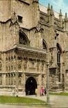 The United Kingdom MODERN CARD South West Porch Canterbury CAthedral