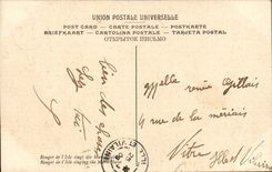 CPA Pilse Meerasche der Insel das Marseillaise singend