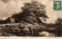 CPA Dupre die grosse Musee Eiche des Louvre hat Paris (Kuhe)