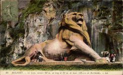 Belfort CPA the lion Works of Bartholdi (nice shot)