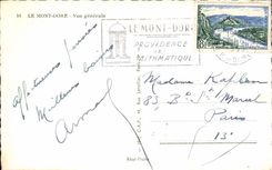 Die Einfassung vergoldet CPA Ansicht