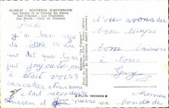 MODERN CARD Auvergne Lakes (Aydat Chambon Sancy Tazenat Pavin)