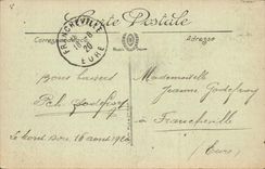 Surroundings of the Mount Gild CPA the cascade of Queureilh