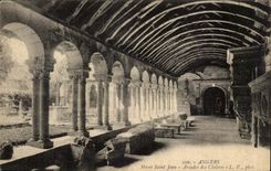 Angers CPA Museum Saint Jean Arcades of the cloisters