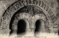 Angers CPA Roman Arcades of the Prefecture