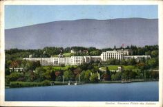 Switzerland Geneva CPA New palate of the Nations