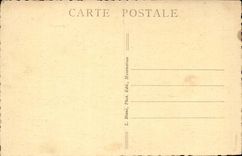 Umlagerungen Strasse der Aix-les-BainsCPA des Gesimses vom See von Le Bourget