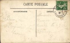 Denkmal Caen-CPA der Kinder von Clavados (Detail)