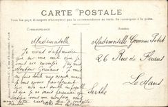 Auxerre CPA Seen from of the tower German St