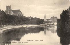 Auxerre CPA Seen on Yonne