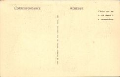 Vezelay CPA Street of the Ursulines and the basilica