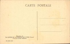 Monastery of co Marie of Pierre who Transfers CPA Vue on the interior court