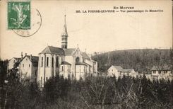 Pierre who Transfers CPA Panoramic View Monastery