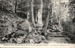 Monastery of Sainte Marie of Pierre who Transfers CPA the Virgin of the way of cross