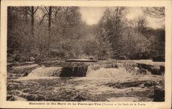 Monastery of Sainte Marie of Pierre who Transfers CPA the jump of trout