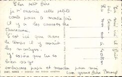 Interior Nimes CPA of the arena Romans