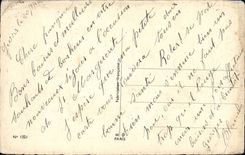 CPA Good Fantasy celebrates Horseshoe Fleurs