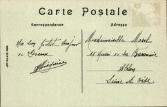 Dreux CPA Vault Saint Louis seen of the gardens