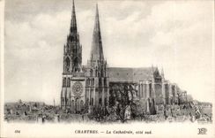 Cathedral of Chartres CPA Southern part