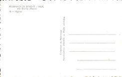 Pilgrimage of Benoite Vaux by Souilly CPA