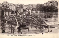 Brucke Lyon-CPA der Schleife und Steigung freien Str