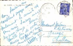 Paris CPA die Vendome Spalte