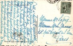 CPA Strasse der Alpen fallt hoher von Cians